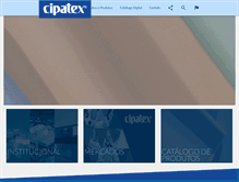 Tablet Screenshot of cipatex.com.br